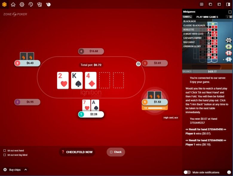 Ignition Poker Review Up to 1500 Bonus Tight Poker