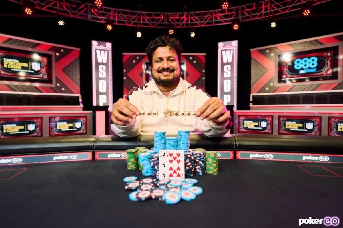 Santosh Suvarna Wins WSOP Super High Roller for First Vegas Victory