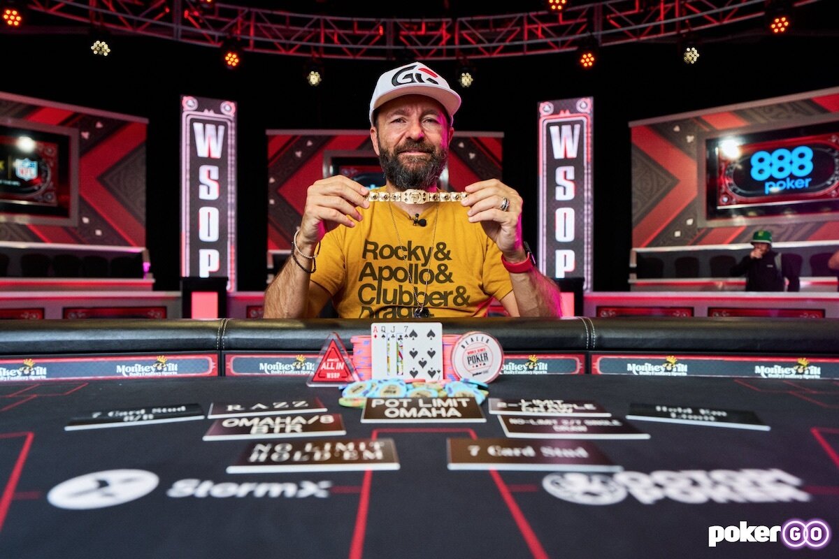 Poker Players Championship Won by Daniel Negreanu for Seventh WSOP Title