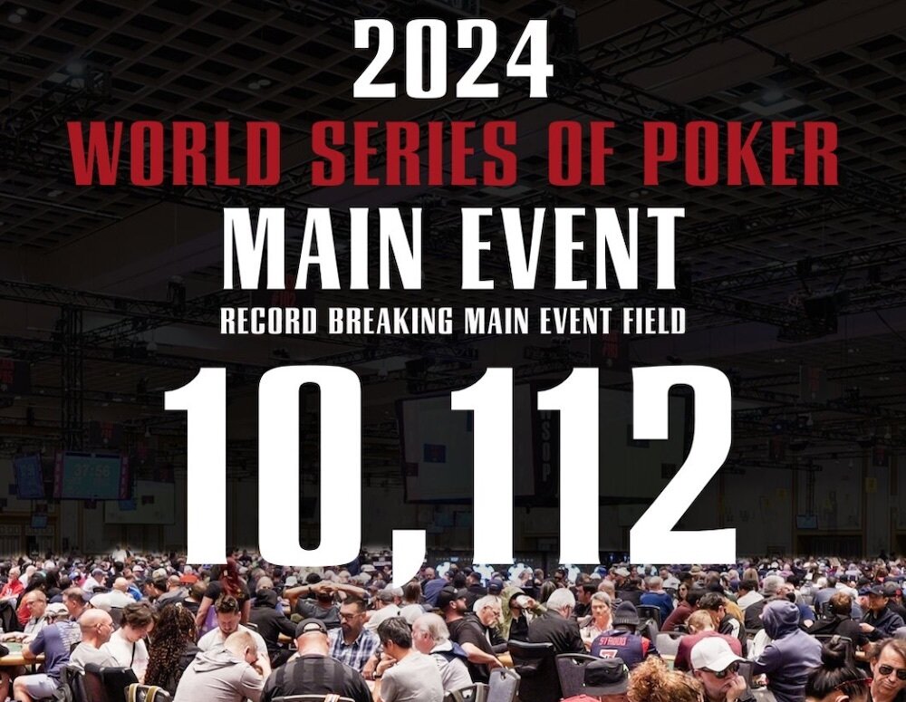 WSOP 2024 World Championship Breaks Attendance Record as 10,112 ‘Play the Main’