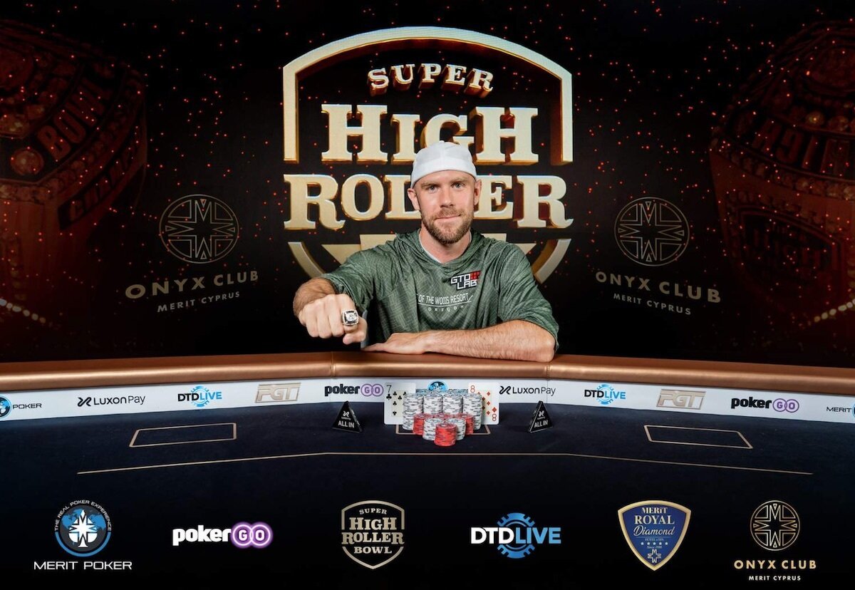 Seth Davies Wins .2m in Career-High Super High Roller Bowl Victory