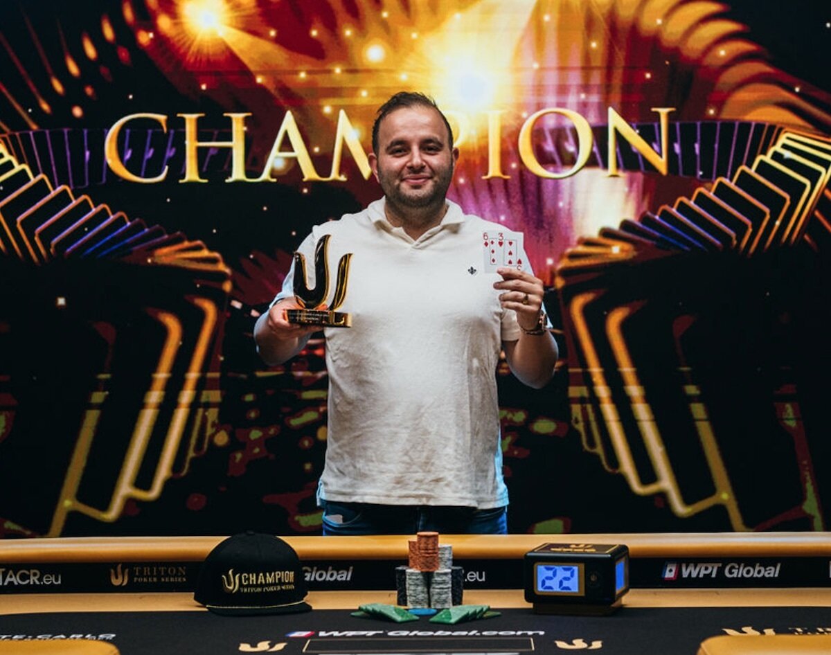 Kayhan Mokri Wins First Triton Poker Title in Monte Carlo