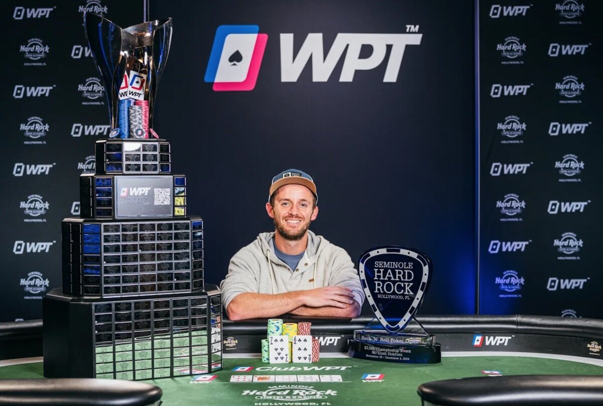 Dylan Smith Wins WPT Seminole Rock ‘N’ Roll Poker Open Championship for 2,000